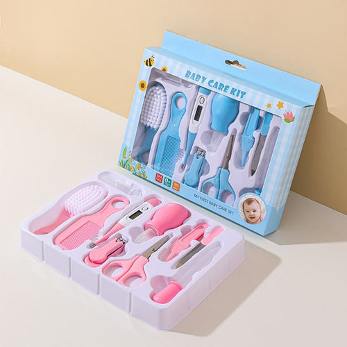 Baby Grooming Kit – 10-in-1 Portable Manicure & Care Set for Newborns