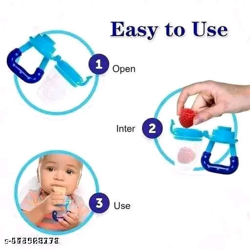 Urban baby feeding bottle and food feeder, toothbrush, and cotton bibs, tip spoon, bottle brush combo pack of 6